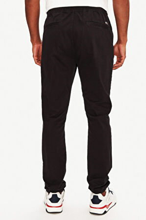 Erkek Tjm Austin Jogger Pantolon - Siyah | 33/30