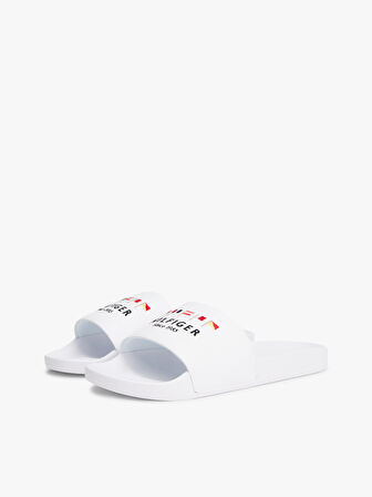TOMMY HILFIGER HILFIGER FLAGS POOL SLIDE Terlik
