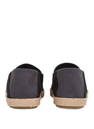 Tommy Hilfiger Siyah Erkek Espadril HILFIGER ESPADRILLE CORE TEXTILE