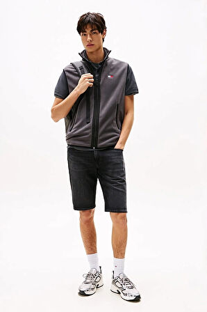 Erkek Th Ronnie Slim Denim Şort - Siyah | 31