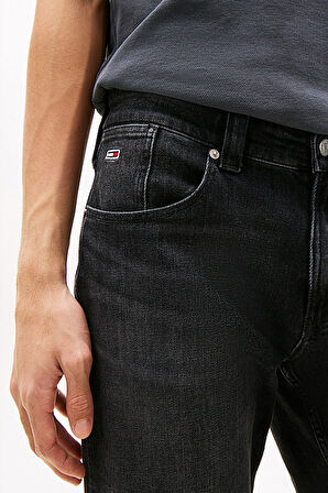 Erkek Th Ronnie Slim Denim Şort - Siyah | 31