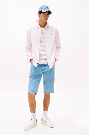Erkek Tjm Regular Fit Oxford Gömlek - Pembe | S
