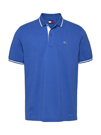 Tommy Hilfger Erkek   Mavi Polo T-Shirt