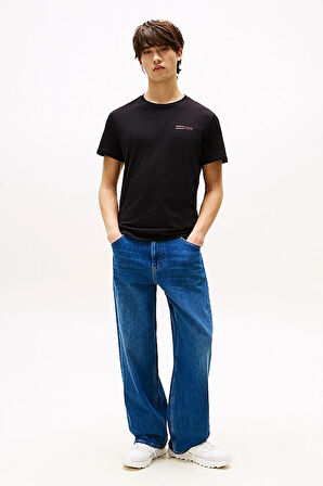 Erkek Tjm Slim 2'li Paket T-Shirt - Ekru/Siyah | L