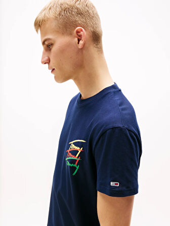 TOMMY HILFIGER TJM REG TWISTED SIGNTR TEE EXT 