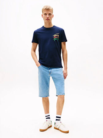 TOMMY HILFIGER TJM REG TWISTED SIGNTR TEE EXT 