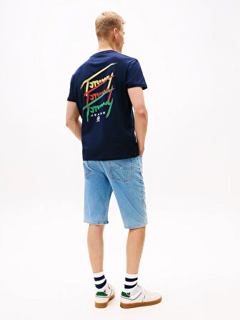 TOMMY HILFIGER TJM REG TWISTED SIGNTR TEE EXT 