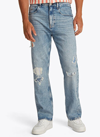 Tommy Jeans Normal Bel Regular Straight Erkek Denim Pantolon DM0DM210261AB OTIS REGULAR STR