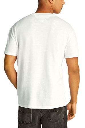 Erkek Tjm Grafik Logo T-Shirt - Ekru | XL