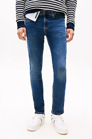 Erkek Th Scanton Solmuş Kot Pantolon - Mavi | 32/32