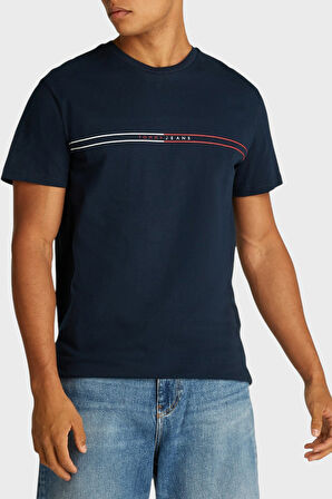 Tommy Jeans Erkek T Shirt DM0DM20779 C1G