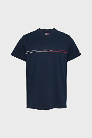 Tommy Jeans Erkek T Shirt DM0DM20779 C1G