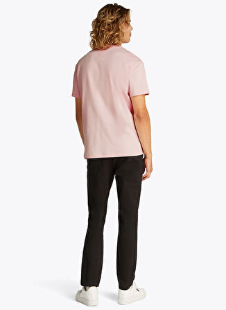 Tommy Jeans Bisiklet Yaka Pembe Erkek T-Shirt DM0DM20322TH3 TJM REG BADGE TEE EXT