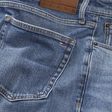 TOMMY HILFIGER Erkek  Denim Mavi Jeans DM0DM20987 1A5