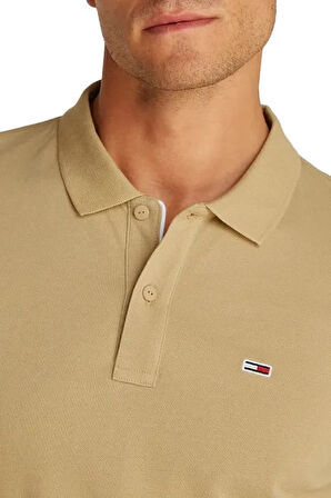 Erkek Tjm Slim Polo T-Shirt - Açık Kahverengi | M
