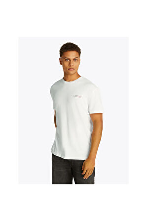 Tommy Jeans Erkek Tişört-DM0DM21303