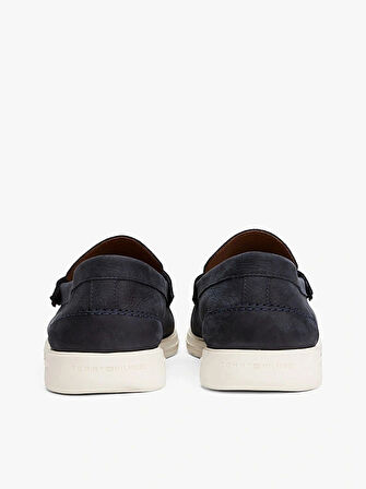 Tommy Hilfiger Erkek  Lacivert Loafer