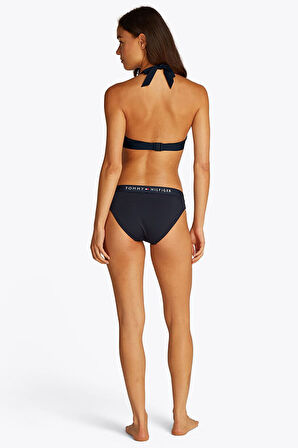 Kadın Th Halterneck Bikini Üstü - Lacivert | XS