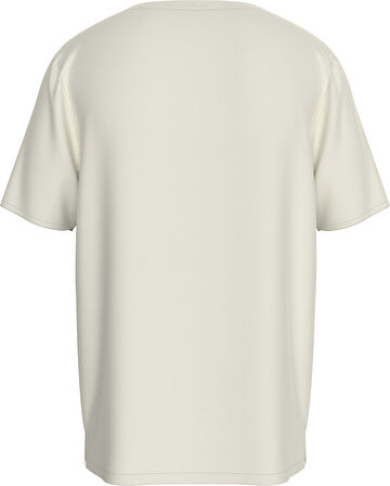 CREW NECK SLUB TEE Erkek Beyaz T-Shirt - UM0UM03527