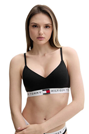 Tommy Hilfiger Kadın Siyah Bralet UW0UW05715 