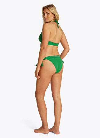 Yeşil Kadın Regular Fit Halter Yaka Bikini Üst UW0UW05813L13