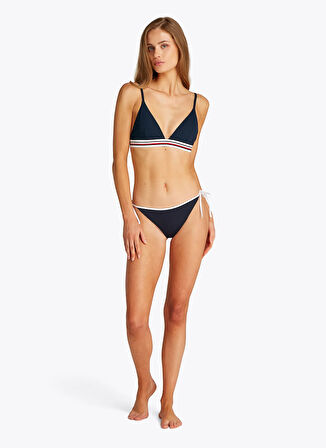 Tommy Hilfiger Mavi Kadın Bikini Üst UW0UW05805C1G
