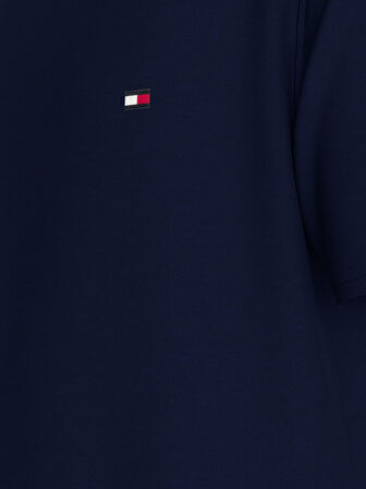 CREW NECK SLUB TEE Erkek Mavi T-Shirt - UM0UM03527