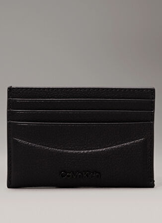 Calvin Klein Siyah Erkek Kartlık MINIMAL FOCUS CARDHOLDER 6CC