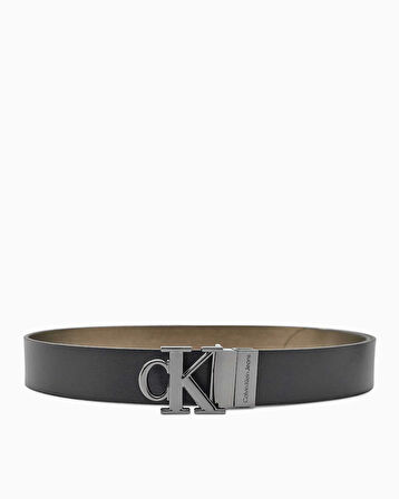 Calvin Klein Round Mono Reversible Belt Kemer