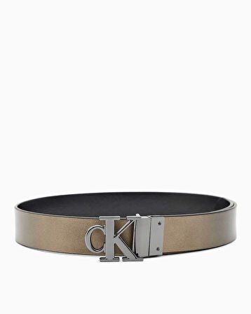 Calvin Klein Round Mono Reversible Belt Kemer