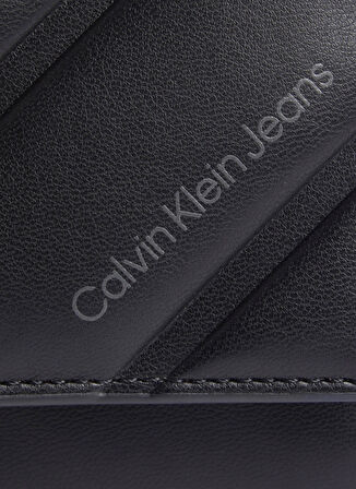 Calvin Klein Siyah Kadın Cüzdan K60K612257BEH