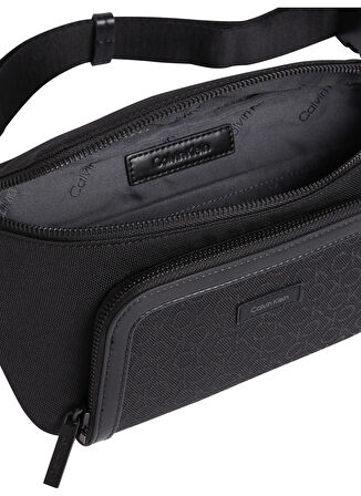 Calvin Klein Siyah Erkek Bel Çantası CK REMOTE WAISTBAG MONO