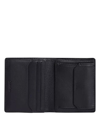 Calvin Klein Siyah Erkek Cüzdan MINIMAL FOCUS BIFOLD 7CC W/COIN