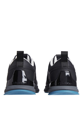 Calvin Klein Siyah Erkek Sneaker LOW TOP LACE UP MESH