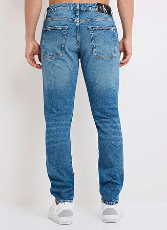 Renksiz Erkek Düşük Bel Slim Fit Denim Pantolon J30J3257341BJ SLIM