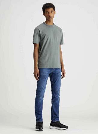 Slim Fit Erkek Düz Denim Pantolon J30J3257351A4