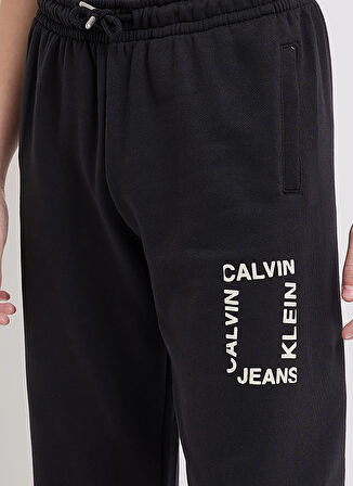 Calvin Klein Lastikli Paça Siyah Erkek Eşofman Altı IB0IB02125BEH