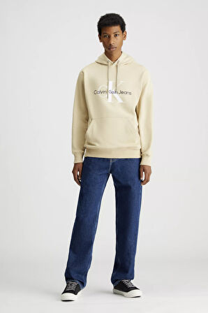 Erkek SEASONAL MONOLOGO REGULAR Sweatshirt-Bej | XL