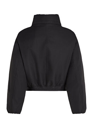 Calvin Klein Siyah Kadın Mont 00GWF4O500BAE-PADDED CROP JACKET