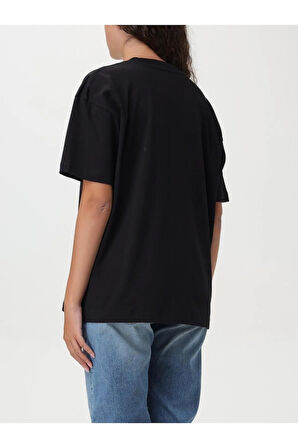 TEXTURED MONOLOGO BOYFRIEND TEE