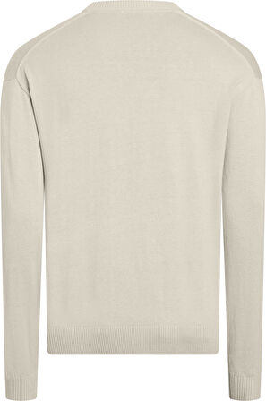 CALVIN KLEIN CK INTARSIA MIX STITCH SWEATER Kazak