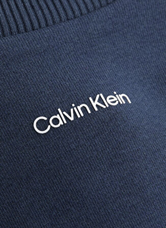 Calvin Klein Kapüşon Yaka Lacivert Erkek Sweatshırt K10K112870PPK