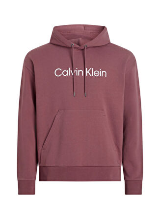 Calvin Klein Kapüşon Yaka Kırmızı Erkek Sweatshırt K10K111345VAI