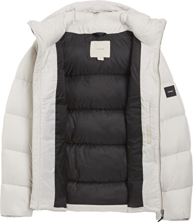 CALVIN KLEIN HOODED QUILT PUFFER MW Mont