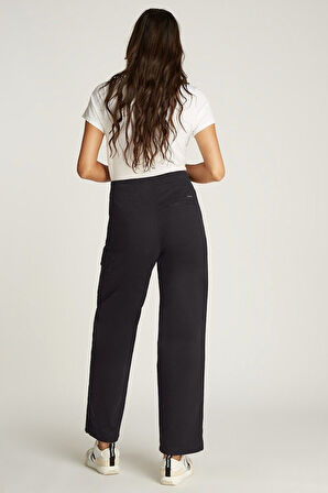 Kadın Brushed Casual Pantolon - Siyah | 30
