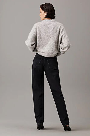 Kadın MOM Jeans Pantolon - Siyah  | 27/30