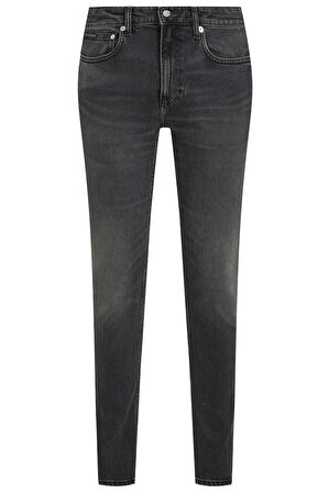 Erkek SLIM TAPER Jean Pantolon - Siyah  | 33/32