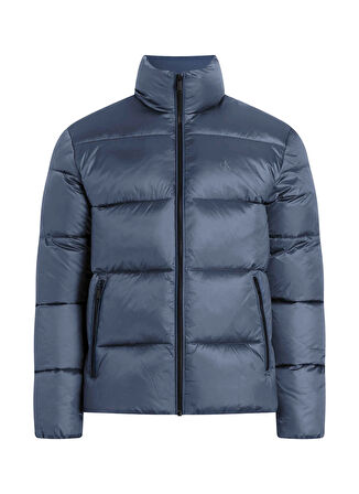 TWO TONE PUFFER JACKE Lacivert Erkek Mont J30J326097CDO