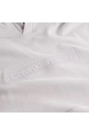 EMBROIDERED BOX HOODIE