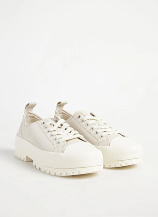 Calvin Klein Bej Kadın Sneaker YW0YW015640GG